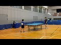 【ハイライト】川上流星 vs 鈴木 笙｜2021世界ユース日本代表1次選考合宿｜男子シングルス グループb