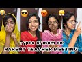 Types of mom on PARENT TEACHER MEETING😅 | #miss_miracle #charusmonoact