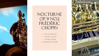 ショパン ノクターン 第2番 アルトサックス🎷でロマンティックに / Dreamy Performance  Chopin’s Nocturne No. 2 Alto Sax and Piano