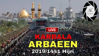 Live 🔴 The Day of ARBAEEN in KARBAlA | 2019 / 1441 Hijri