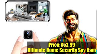 Buy Mini Spy Camera Hidden WiFi 4K Wireless Indoor Small Nanny IP Cam Home Security Secret Tiny