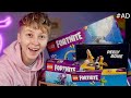 Lego Sent Me ALL Fortnite Sets!! 😍 Unboxing & Building #AD