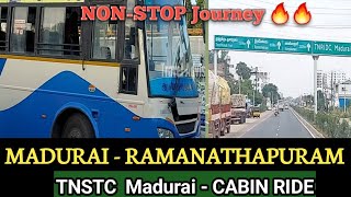 Madurai to Ramnad | TNSTC Bus Cabin Ride | Non Stop Journey 🔥🔥 | Travel Advisor