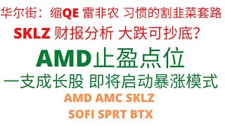 第243期「幂笈投资」华尔街熟悉的套路：缩QE，爆非农，中小盘成长股，一个惨字？| SKLZ财报大雷，抄底可？| 一支即将腾飞的成长股 | AMD AMC SKLZ  SOFI SPRT BTX