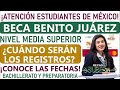 🚨¡atenciÓn estudiantes 🚨 fechas confirmadas para los registros de la beca benito juárez 2025📅