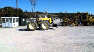 Muir Hill 101 Tractor with Blade