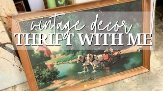 GOODWILL THRIFT WITH ME & HAUL! | Vintage Farmhouse, Cottage Decor!