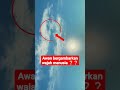 awan bergambarkan wajah manusia shorts