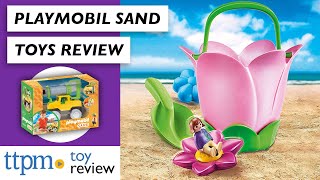 Playmobil Sand Spring Flower Bucket and Drilling Rig from Playmobil