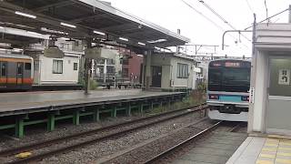 中央緩行線 E231系800番台 普通列車 三鷹駅発車