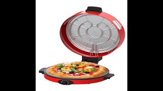 ARABIC BREAD ROTI PIZZA MAKER BIG SIZE ROASTER PLATE WITH TIMER \u0026 A PEEP WINDOW