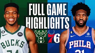 BUCKS at 76ERS | NBA FULL GAME HIGHLIGHTS | October 20, 2022