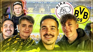 MIT HAALAND IM TV !! 😱🔥 Dortmund vs Ajax STADIONVLOG