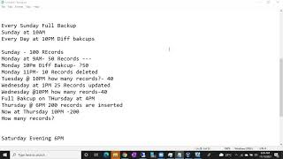 Sql DBA Batch 40 Class 55