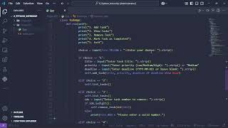 Python Project 02 | TO DO list Manager