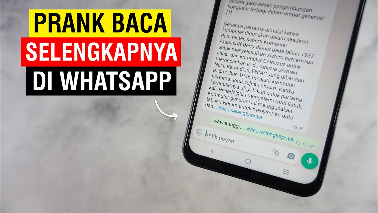 Cara Membuat Teks Baca Selengkapnya Di Whatsapp - Read More Whatsapp ...