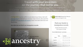 Start Searching Immigration Records for Your U.S. Ancestors | Ancestry Academy | Ancestry