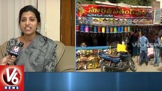 IAS Amrapali : All Set For International Kites Festival In Warangal || V6 News