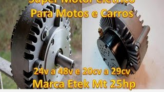 Super motor elétrico para motos e carros veja mais no YouTube