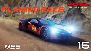 Asphalt 8: Airborne | MS5 Episode 16| Flaming Race (Lykan Hypersport Vs S-Class Cars)