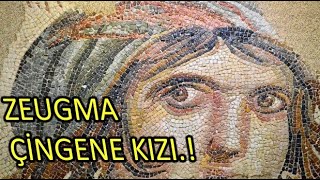 Gaziantep Zeugma mozaik müzesi Çingene kızı mozaiği