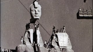 Abu Simbel, Egypt Rock Carved Monument. Nubia, Kingdom of Kush, Ramesses II, Renovation = “Founded”?