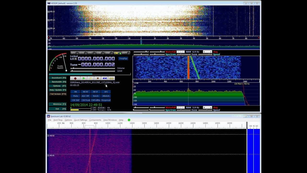 Meteor-M2 Detection - YouTube