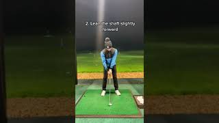 How to hit a 7 iron