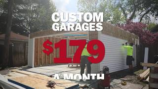 Garages Starting at Only $179/Month at Danley's