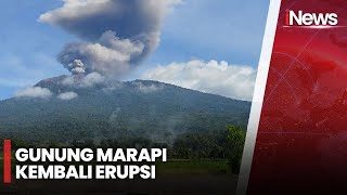 Gunung Marapi Kembali Erupsi Pada Sabtu Pagi, Ketinggian Abu Setinggi 1.000 Meter - iNews Sore 04/01