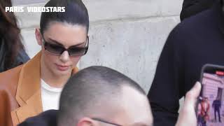 Kendall Jenner leaving the Schiaparelli show 27 january 2025 during Paris Fashion Week