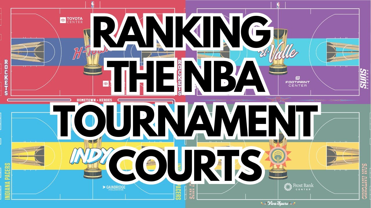 RANKING ALL 30 NBA IN-SEASON TOURNAMENT COURTS - YouTube