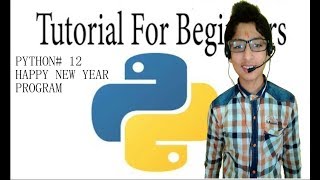 python#12 happy new year program