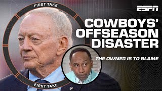 JERRY JONES IS THE PROBLEM! 🗣️ First Take calls out his role in the Cowboys' dec