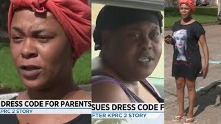 Schools NO BONNET Dress Code for Mothers + Unkempt Black Women are Purposely Put