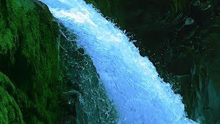 White Noise Waterfall for Sleep, Focus, Studying | Water Sounds 10 Hours