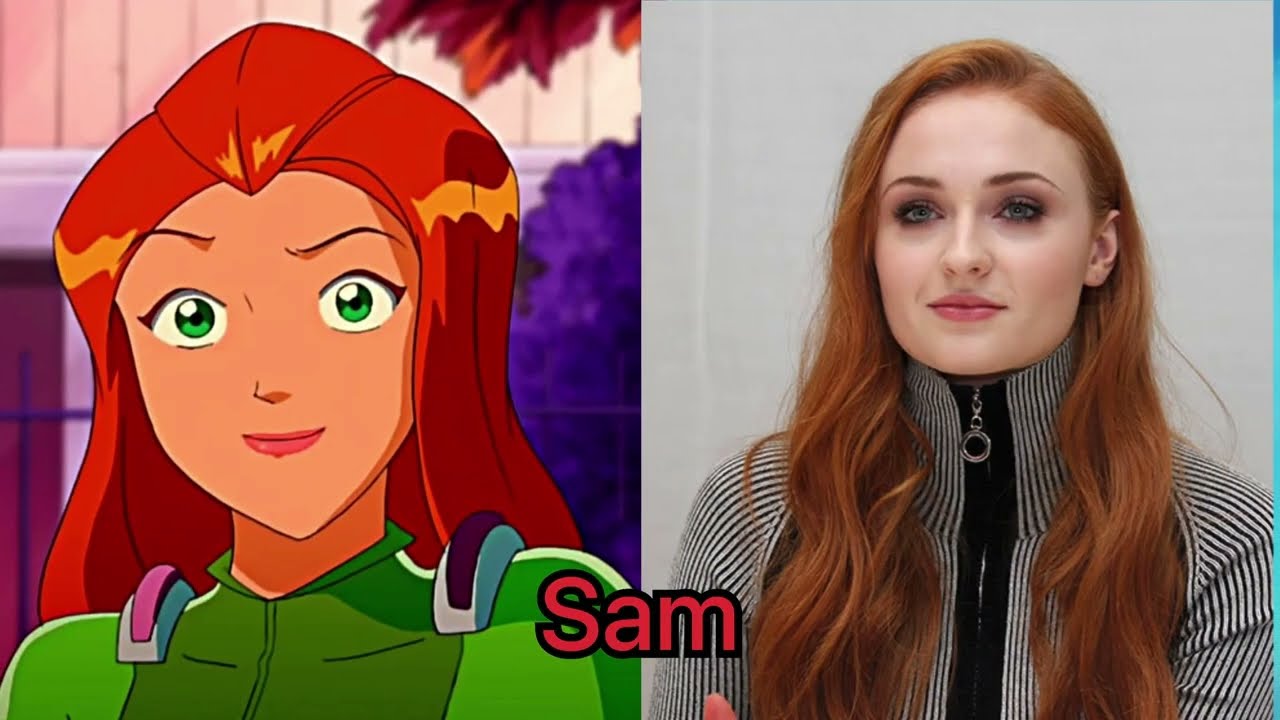 TOTALLY SPIES CHARACTERS IN REAL LIFE - YouTube