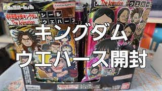 【キングダム開封】にふぉるめーしょんキングダムウエハース箱買い☁|王騎は来てくれるのか？！|#キングダム