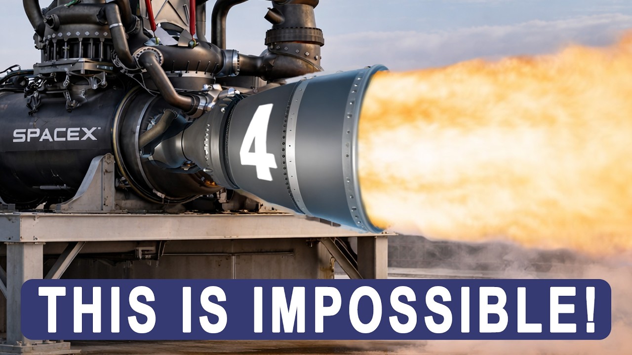 Spacex Raptor 4 Solved What Every Rocket Engine Impossible Youtube