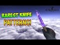 CS GO - Rarest Knife Patterns & Finishes! CS:GO Rare Knives (Counter Strike Skins)