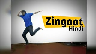 Zingaat Hindi Dance Steps||Dhadak||Ishaan & Janvhi||Raunak Lahiri||