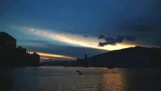 荃灣西日落 - 縮時攝影 Time-Lapse@Tsuen Wan West, Hong Kong 28-6-2017