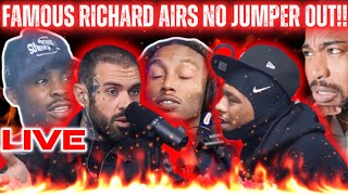 🔴Famous Richard Really E❌POSED No Jumper STRATEGICALLY! 😳|LIVE REACTION!