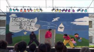 中部大学　学祭　2011　FLATLINE　チームダンス　LOCK三銃士