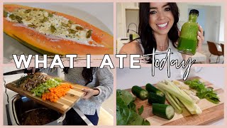 WHAT I ATE TODAY | Simple Healthy Food Ideas