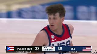 Auston Reaves' IMPRESSIVE Half Performance｜2023 FIBA World Cup Exhibition