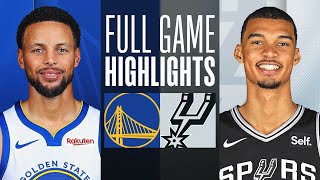 WARRIORS at SPURS | FULL GAME HIGHLIGHTS | March 31, 2024
