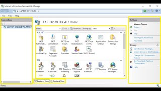 IIS Manager Configuration / How to Activate IIS Service and Feature in Windows ?