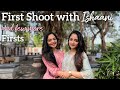First Shoot with Ishaani & Few more Firsts | Ahaana Krishna , Ishaani Krishna