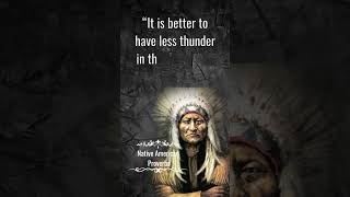 Native Americans Proverbs Quotes #shorts